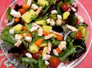 Una foto de gamba salada