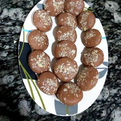 A picture of Choco peda.