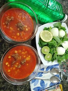 عکسی از دستور آبگوشت لذیذ