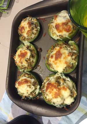 Una foto de Zapallitos rellenos