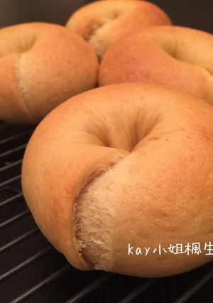 牛奶玉米片早餐貝果(天然酵母版) 的食譜成品照片