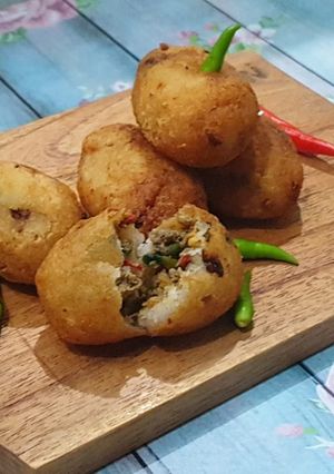 Foto resep Combro singkong (renyah di luar lembut di dalam)