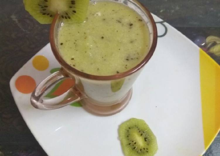 Recipe of Super Quick Homemade Kiwi refreshing juice