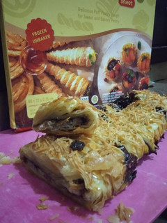 Foto resep 179. Banana Chocolate Strudel