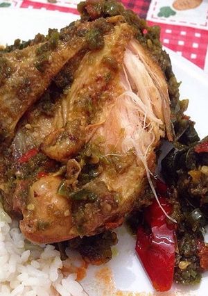Foto resep Ayam goreng sambel ijo 🐓