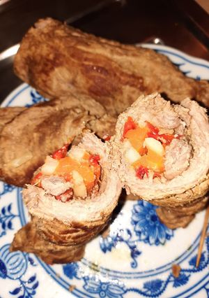 Göngyölt hústekercs recept fotója