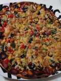 Pizza colorida