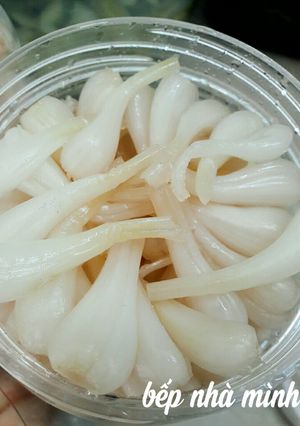Hình của món Dưa kiệu.