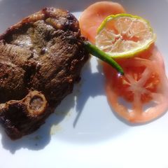 A picture of Lamb chops.