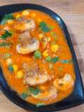 Corn mushroom masala