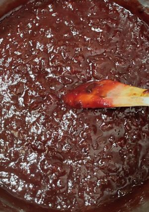 Fahéjas-csilis szilvalekvár cukormentesen tartósítószer nélkül recept fotója