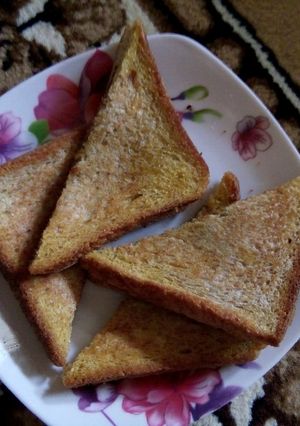 Foto resep Roti bakar teflon