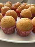 Cupcakes de vainilla ideales para el colegio