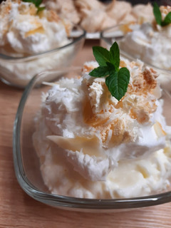 Kókuszos pohárkrém recept fotója
