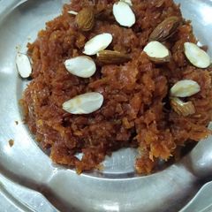 A picture of Gajar ka halwa.