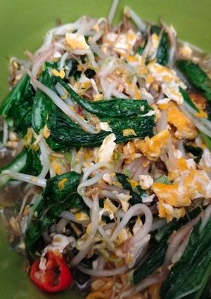 Foto resep Orak arik telur tauge sawi