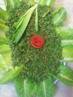 صورة لوصفة تبولة