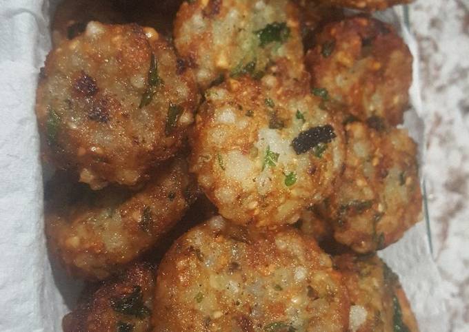 Recipe of Ultimate Sabudana potato vada