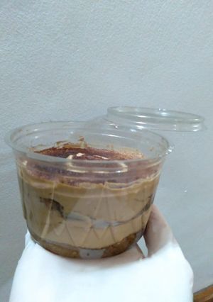 Una foto de Coffee dessert - postre de café