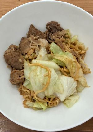 【炒】鍋燒意麵 的食譜成品照片
