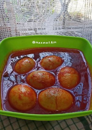 Foto resep Intalu Masak Habang Simple (Bumbu Masak Merah khas KalSel)
