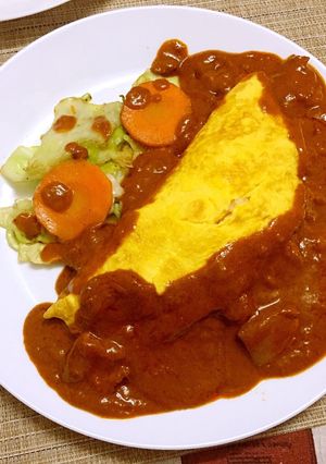 ✨「菜+飯」咖哩蛋包飯❣️ 的食譜成品照片