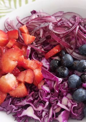 Una foto de Ensalada agridulce