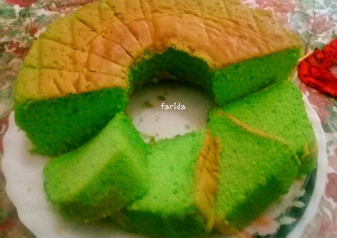 Bolu Pandan Rasa Chiffon