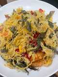 34. Egg Floss Butter Prawn