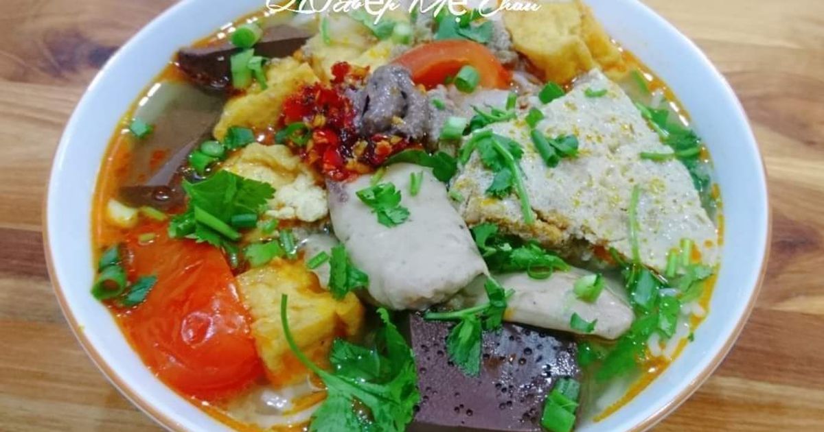 Bún Riêu Cua đồng Recipe By Quân Nguyễn