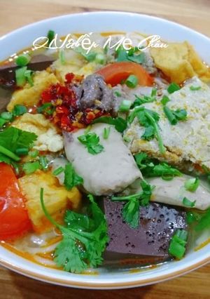 A picture of Bún riêu cua đồng.
