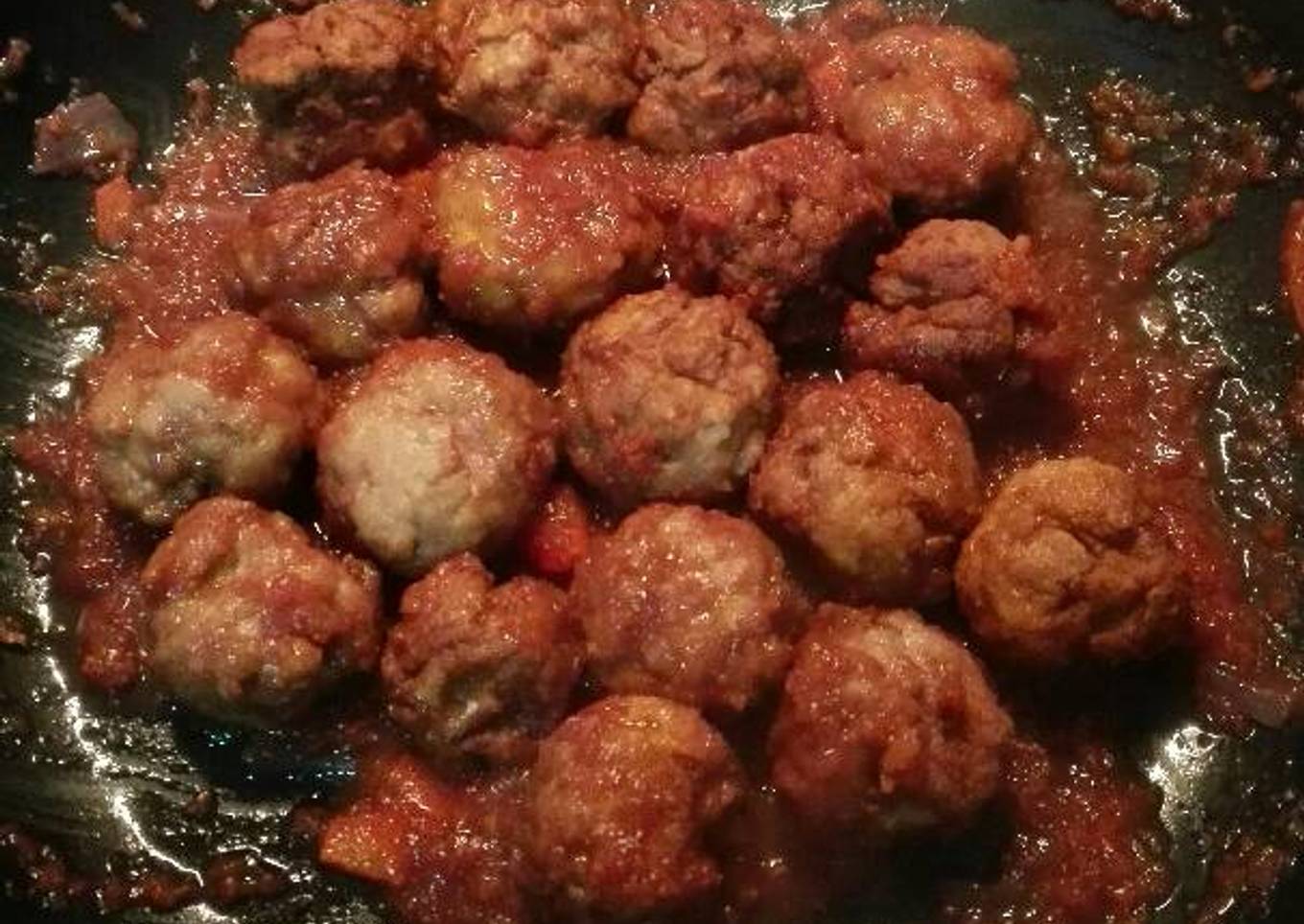 Albóndigas en salsa Moscatel