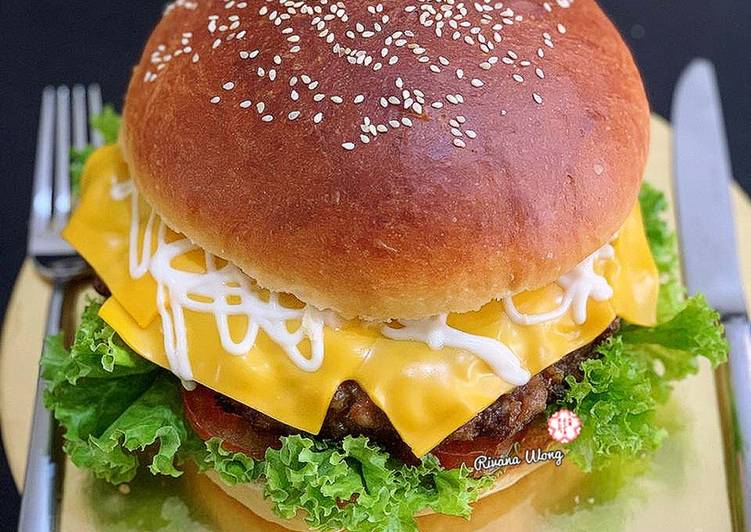 Resep Giant Burger Alternatif Kue Ultah Yang Enak
