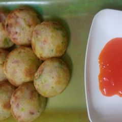 Sooji ke Appe A picture of Sooji ke Appe.