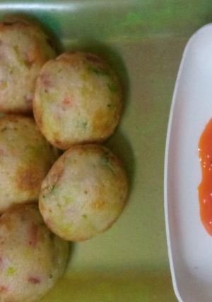 A picture of Sooji ke Appe.