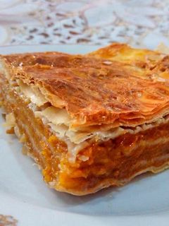 O poză a rețetei Plăcintă cu dovleac.