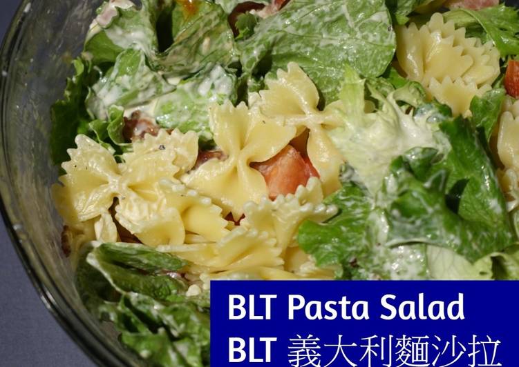 Simple Way to Make Homemade BLT Pasta Salad