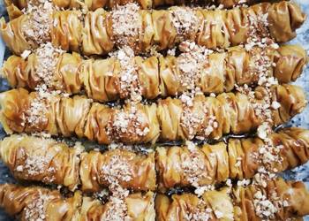 How to Make Tasty Pecan and almond baklava