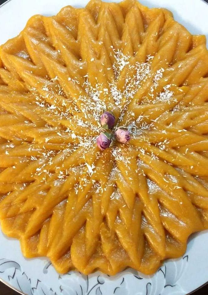 عکسی از دستور حلوای شیر
