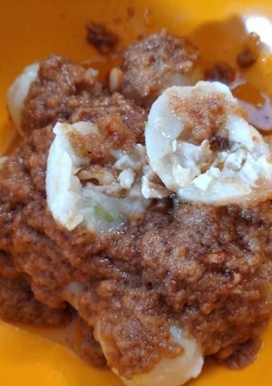 Foto resep Cilok isi ayam bumbu kacang khas bandung