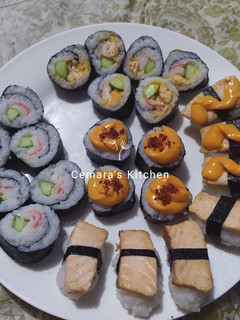 Foto resep Sushi Salmon Mayoinase
