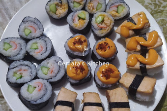 Resep Sushi Salmon Mayoinase yang Bikin Ngiler