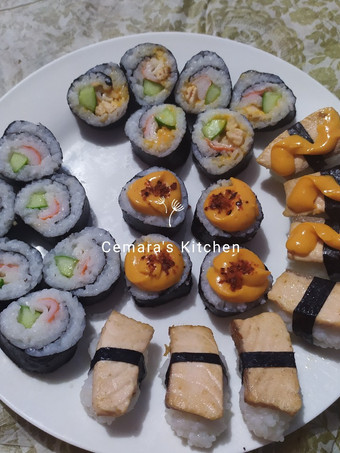 Resep Sushi Salmon Mayoinase Anti Gagal