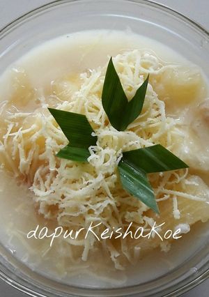 Foto resep Singkong Thai Pandan Keju (dapur KeishaKoe)