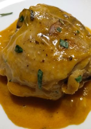 A picture of Poulet au vinaigre.