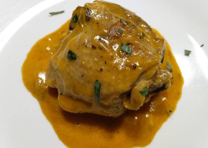 Poulet au Vinaigre (Chicken with Vinegar)