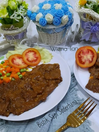Cara Gampang Menyiapkan Resep Bistik Sapi Anti Ribet, Enak Banget