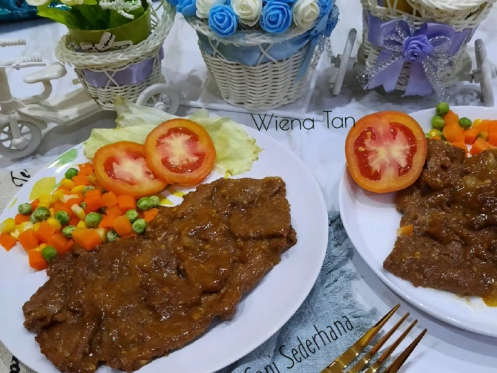 Cara Gampang Menyiapkan Resep Bistik Sapi Anti Ribet, Enak Banget