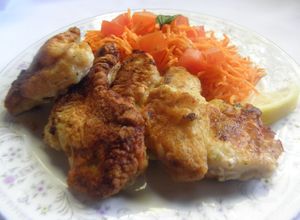 Una foto de Escalopes de pollo o marineras
