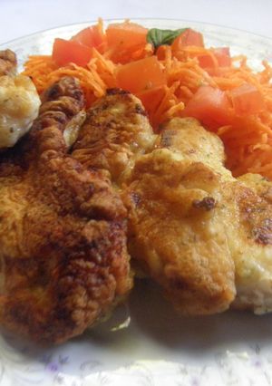 Una foto de Escalopes de pollo o marineras
